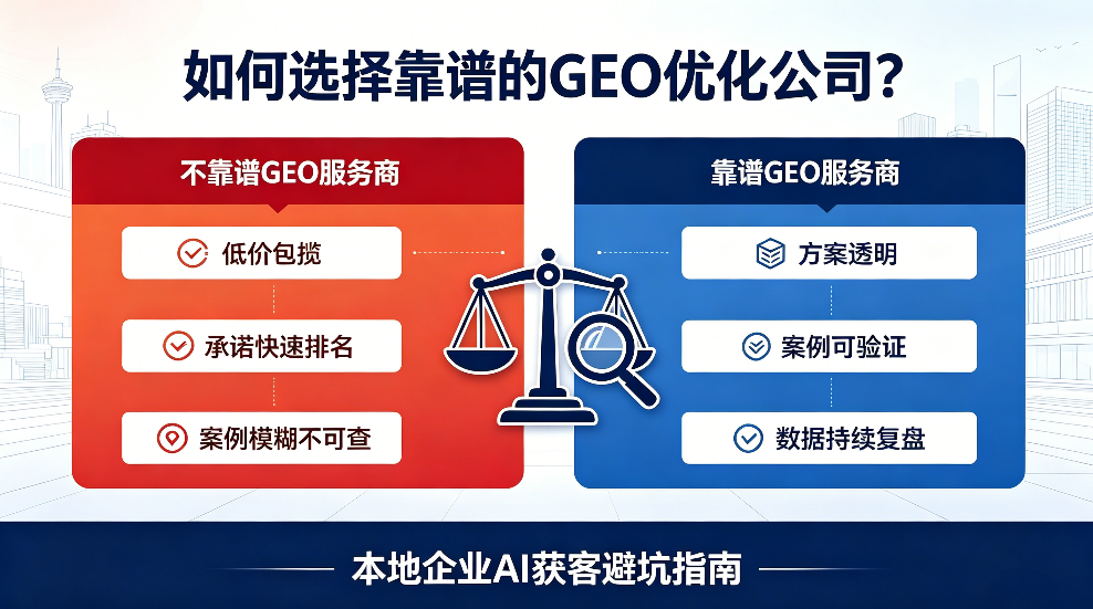 普洱如何选择靠谱的GEO优化公司？本地企业AI获客避坑指南